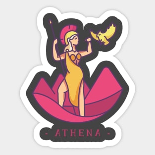 Athena Greek Mythology Sticker